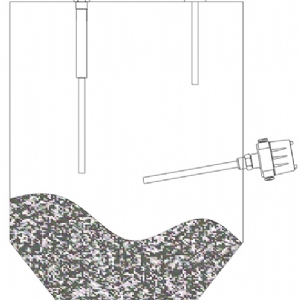 KMY505单棒振动式料位开关螺纹型200mm