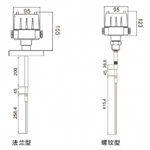 KMY602射频导纳500mm物位开关